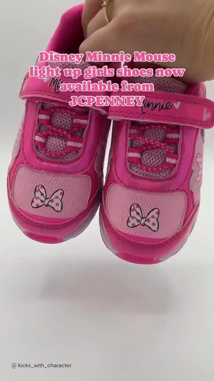 Girls Little & Big  Minnie Mouse Athletic Walking Shoes Minnie Mouse