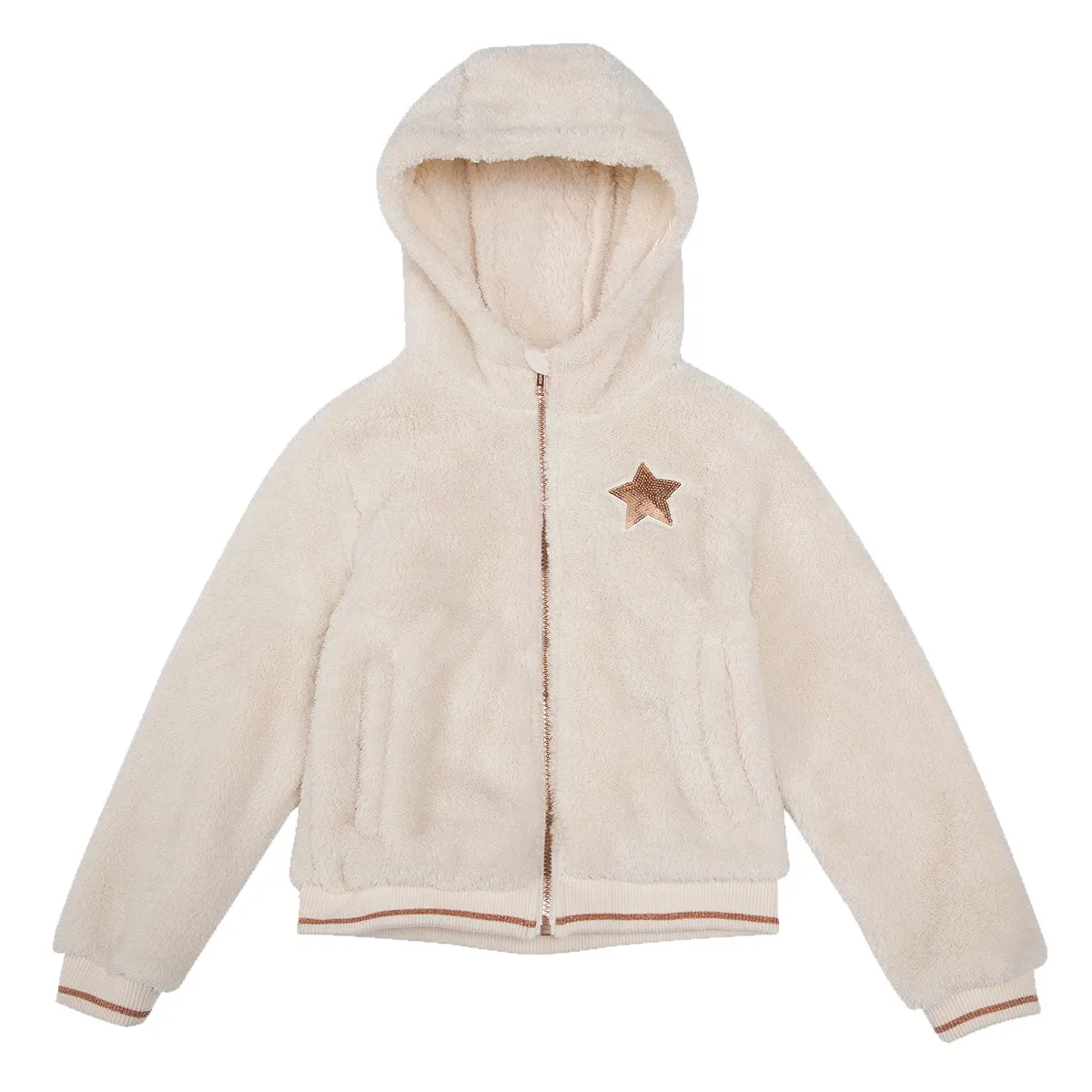 Girl's Sherpa Fleece Lined Jacket