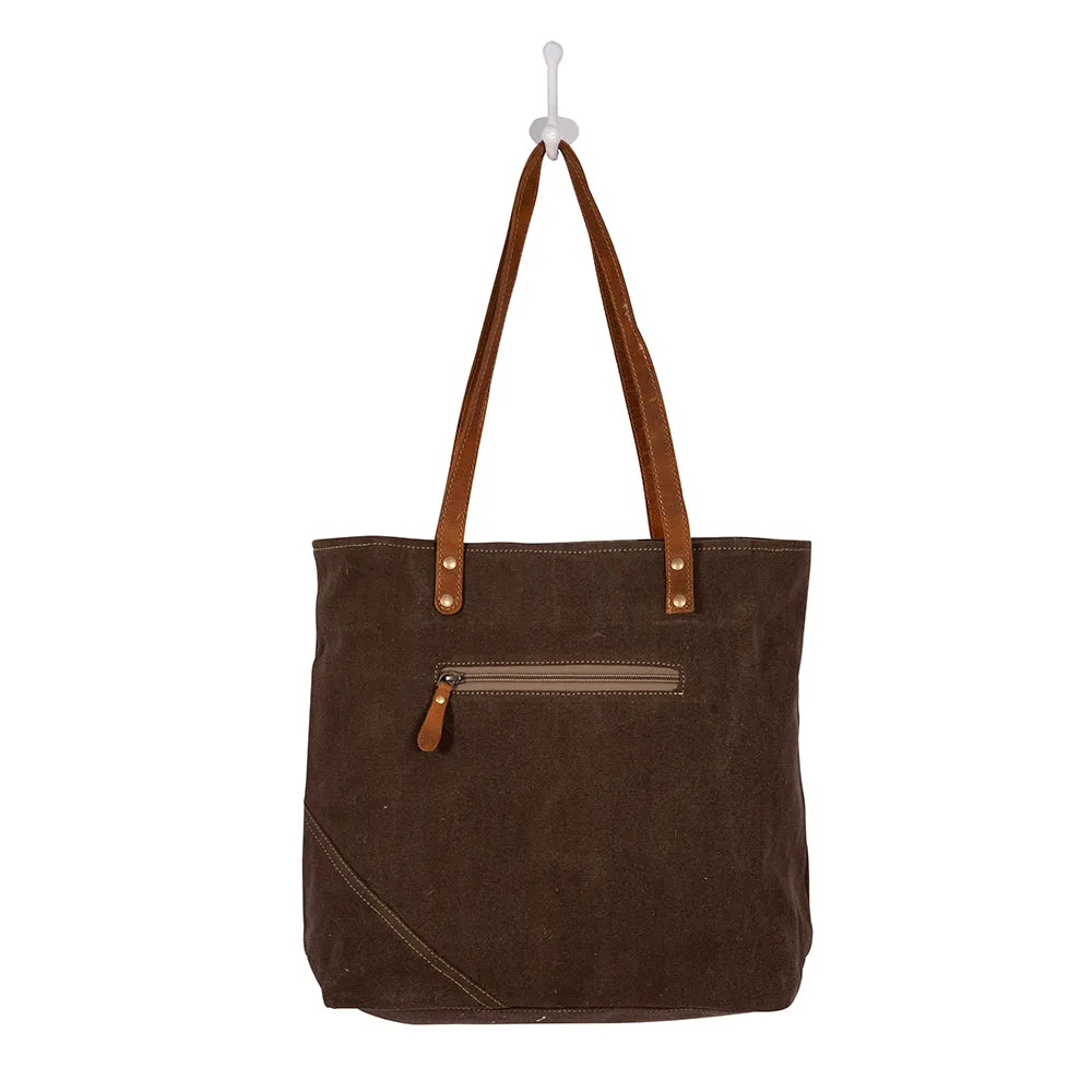 Graded Cotton Farmland Tote Bag