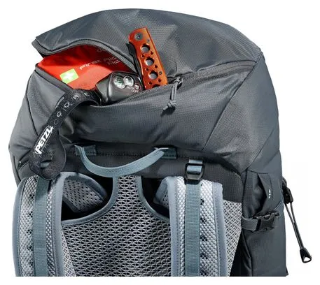 Hiking Bag Deuter Futura 34 EL Gray Blue Long Back