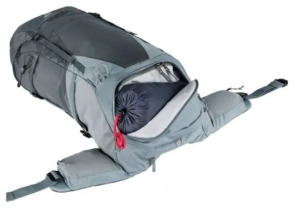 Hiking Bag Deuter Futura 34 EL Gray Blue Long Back