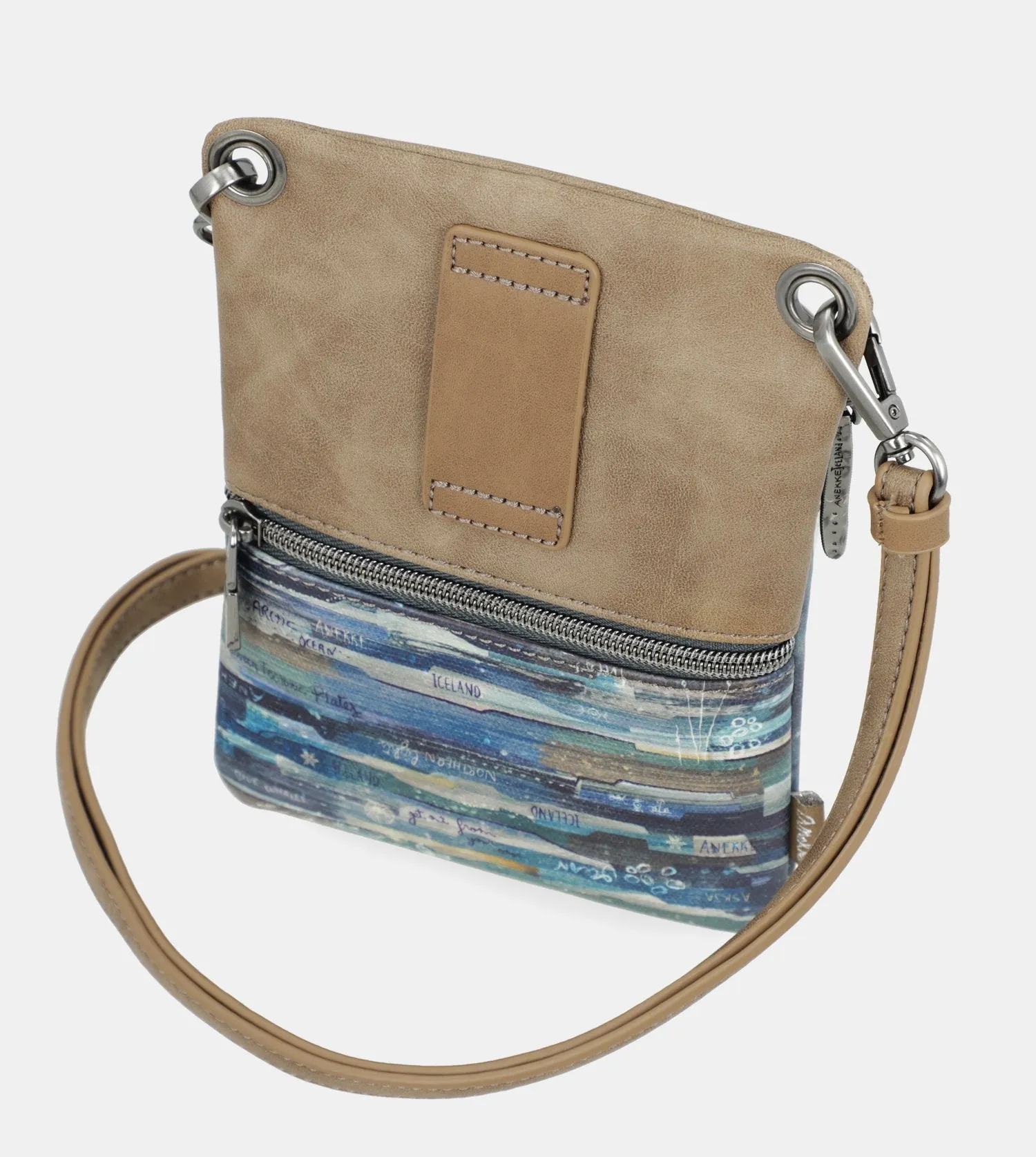 Iceland mini double compartment crossbody bag