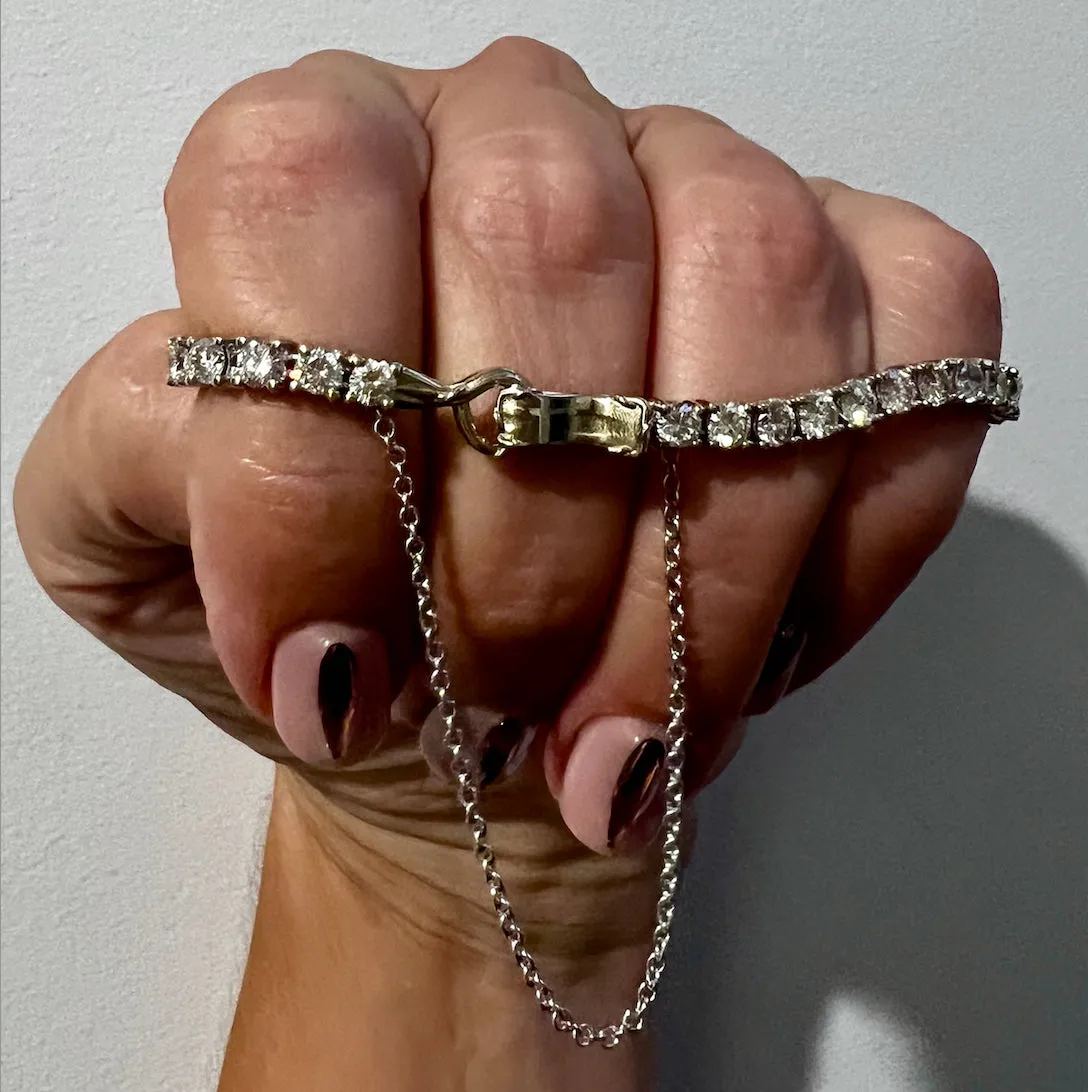 INNER CIRCLE CHAIN AND TENNIS BRACELET