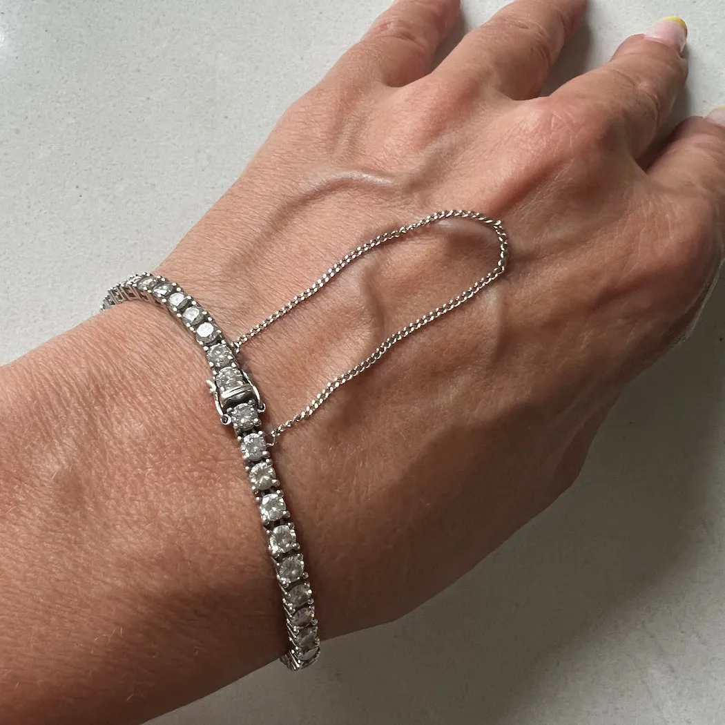 INNER CIRCLE CHAIN AND TENNIS BRACELET