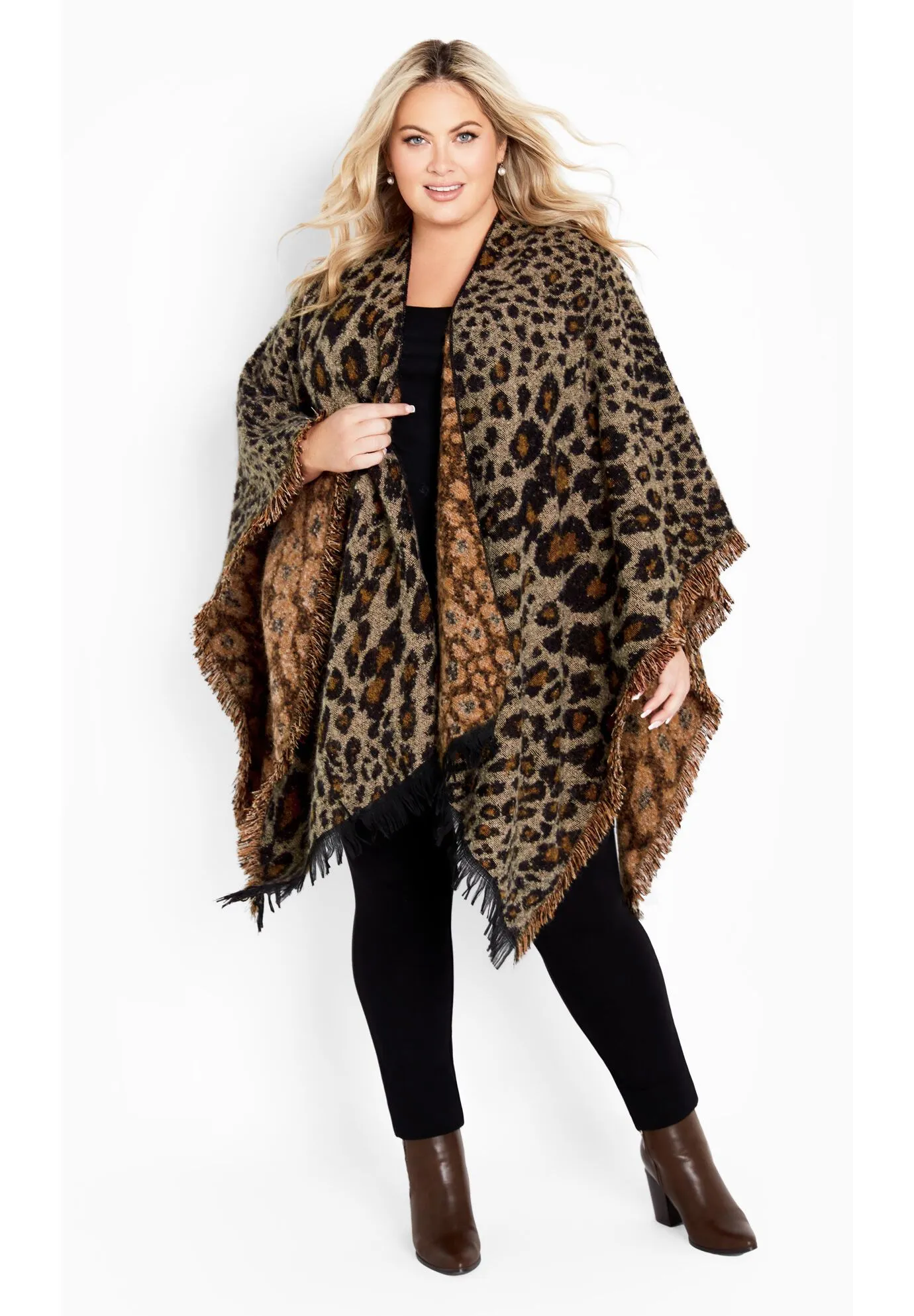 Isabella Poncho Cape