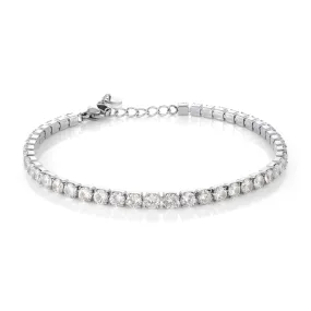 Italgem Steel 3MM Tennis Bracelet