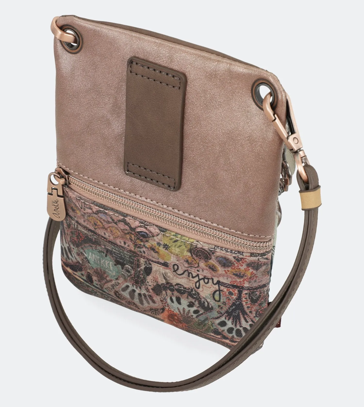 Ixchel Mini crossbody bag with double zip