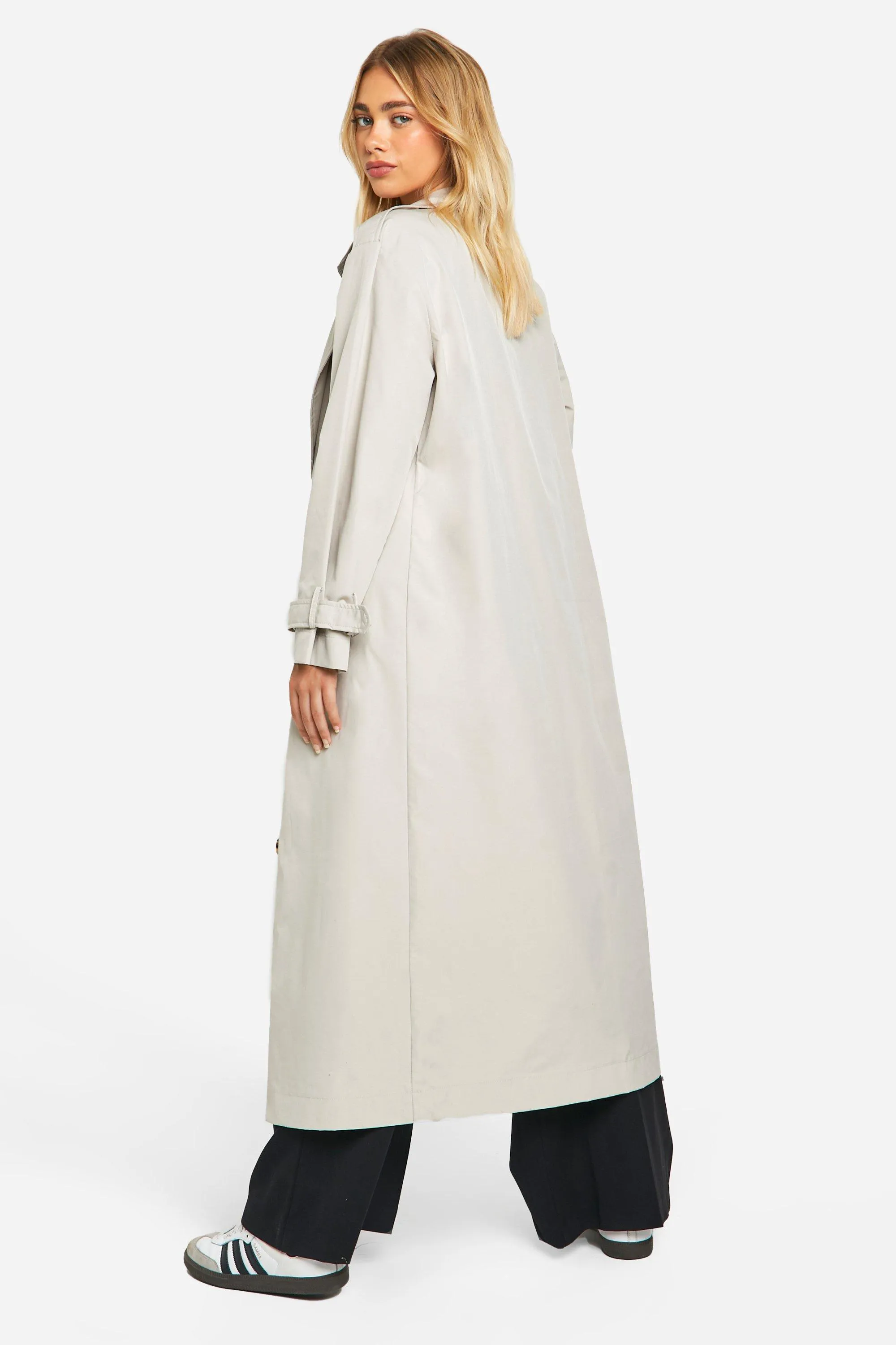 Jackets & Coats | Oversized Midaxi Trench Coat | boohoo