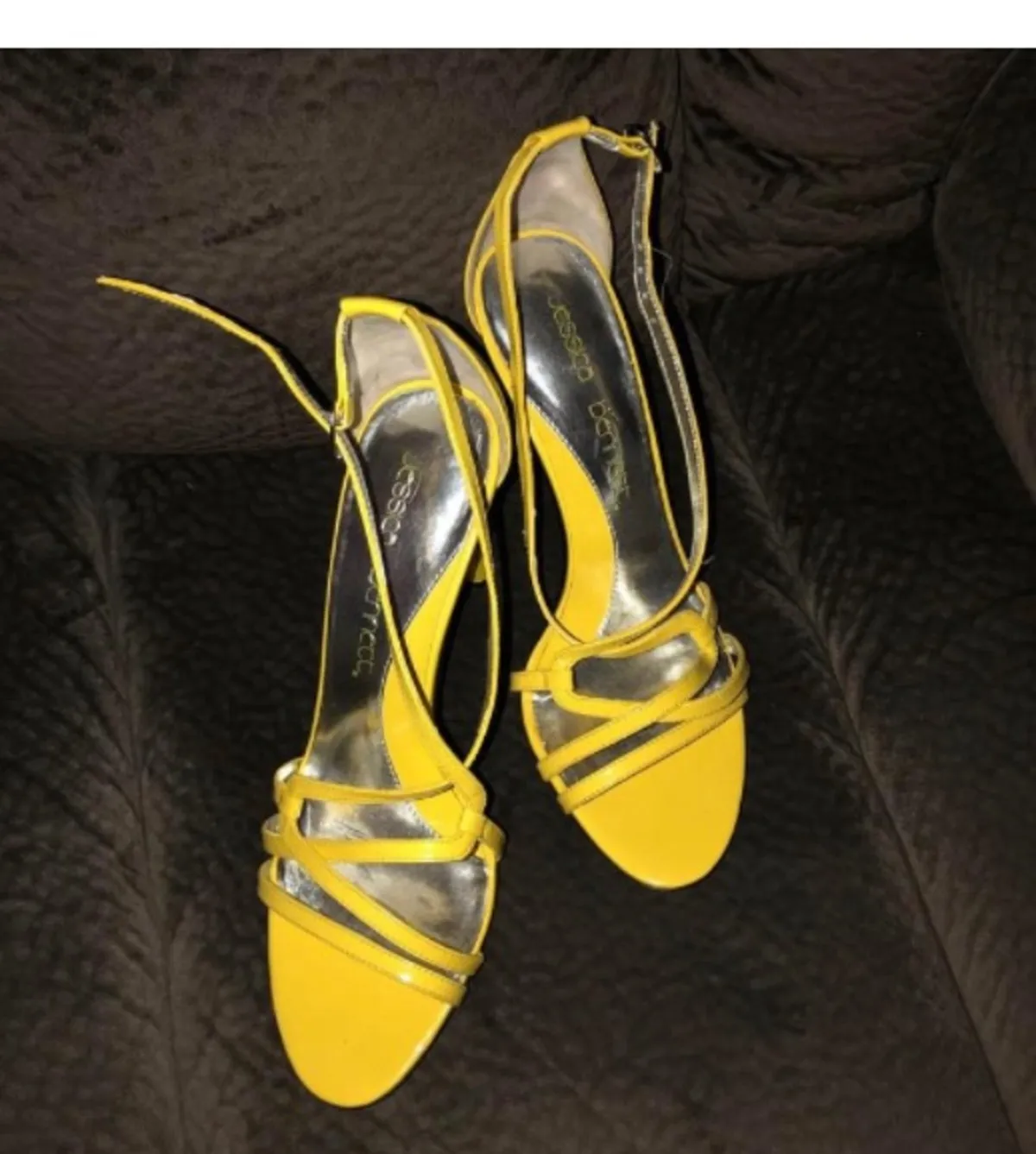 Jessica Bennet Yellow Stilettos 