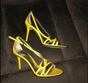 Jessica Bennet Yellow Stilettos 