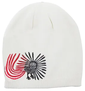 Kenojuak Ashevak Enchanted Owl Embroidered Knitted Hat