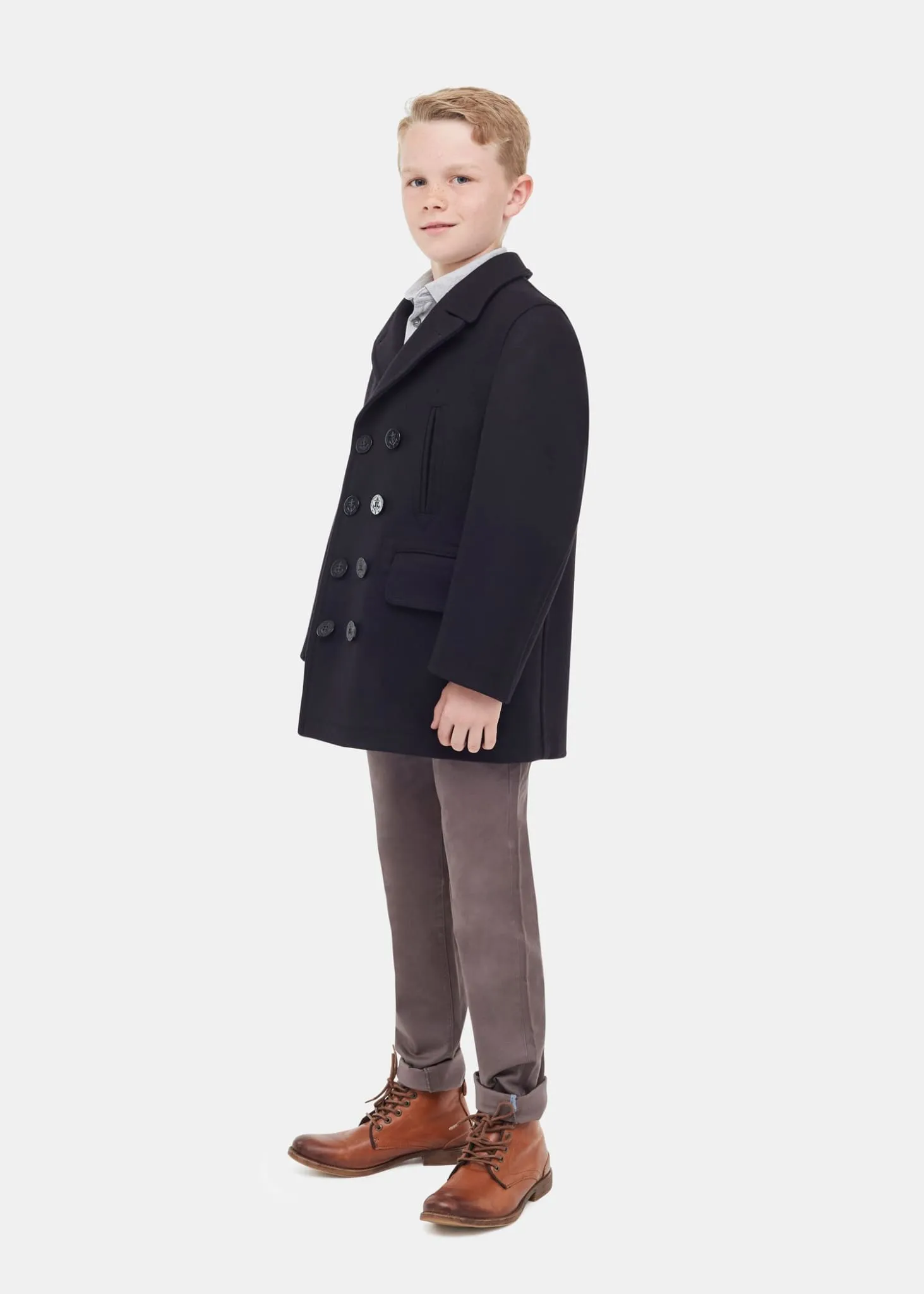 Kids Peacoat Black