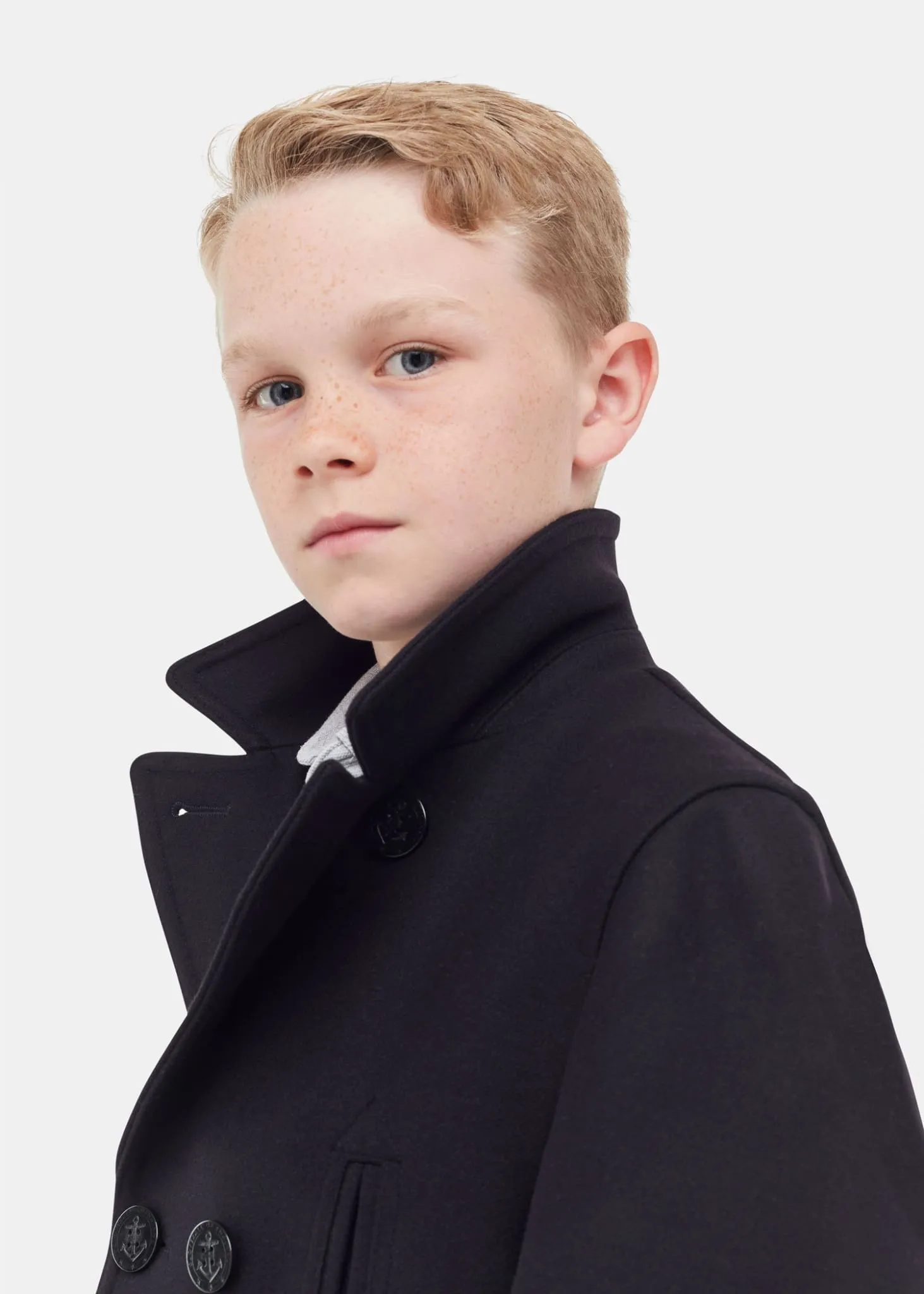 Kids Peacoat Black