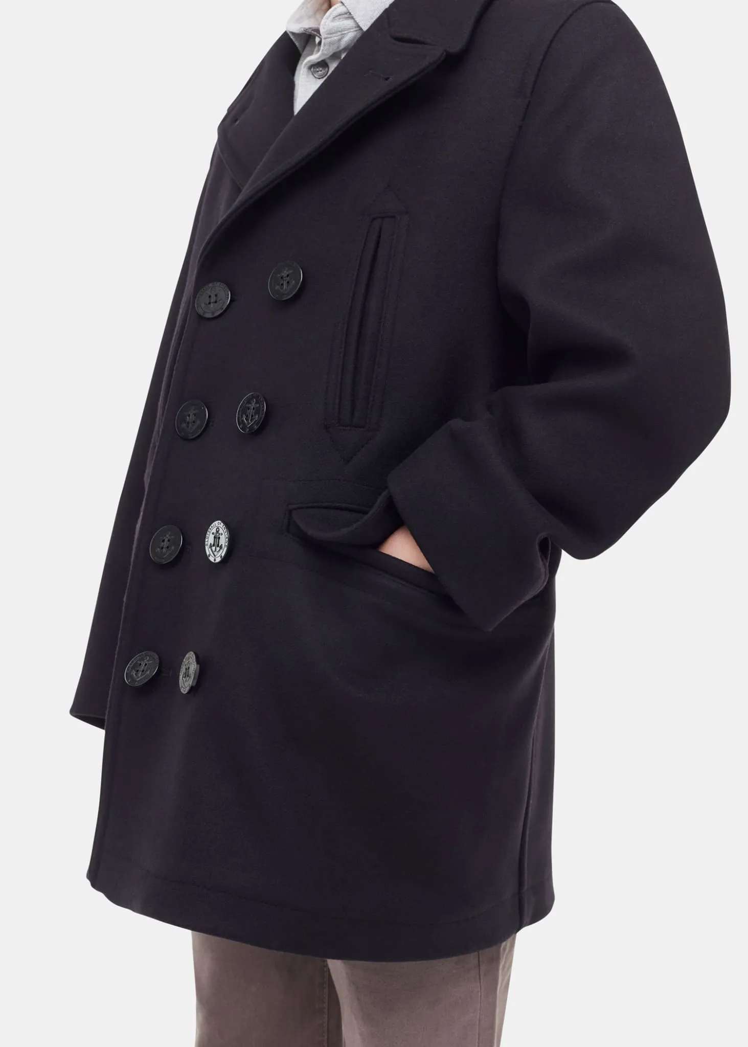 Kids Peacoat Black