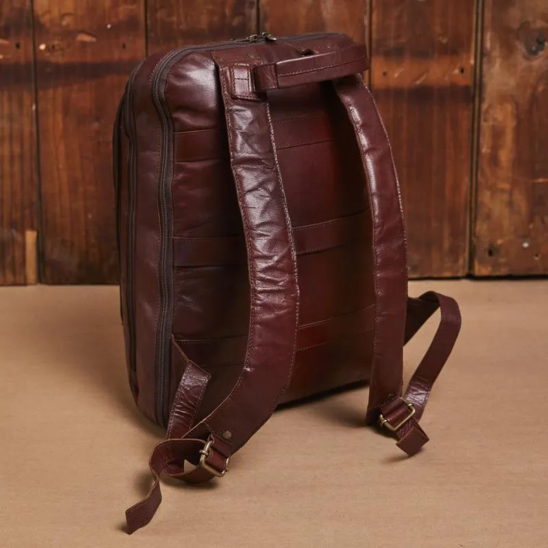 Kingsley Heath Business Backpack Tan