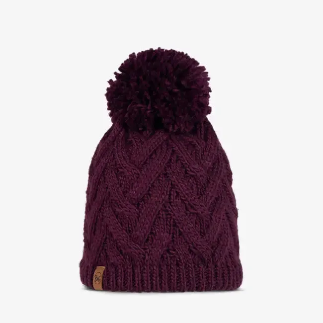 Knitted & Fleece Band Beanie - Caryn Dahlia