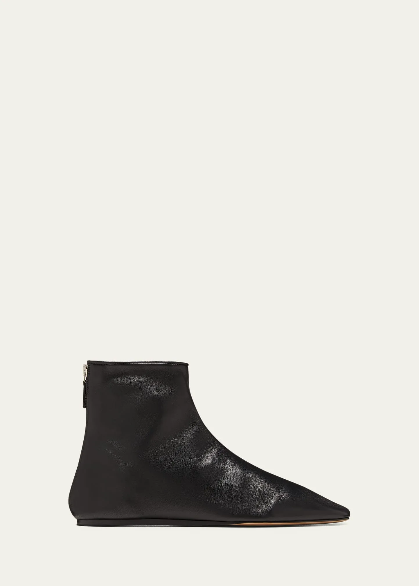 Le Monde Beryl Luna Calfskin Zip Booties