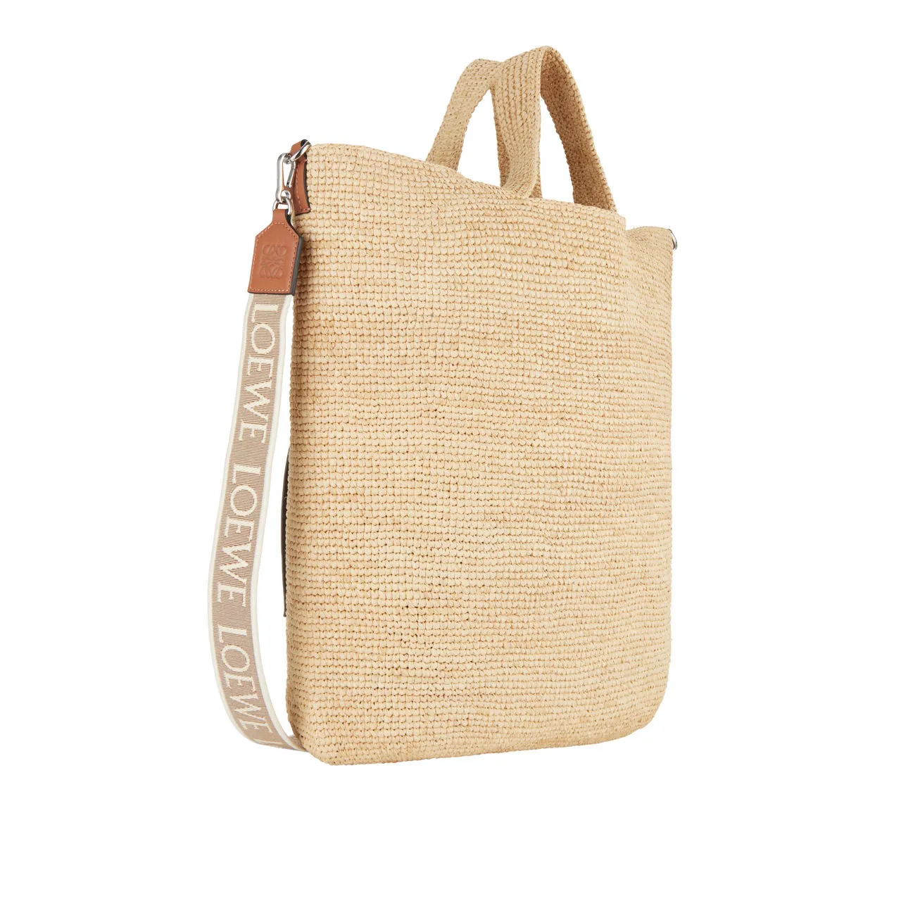 LOEWE PAULAS IBIZA 2024 Large Raffia Tote Bag - NaturalTan