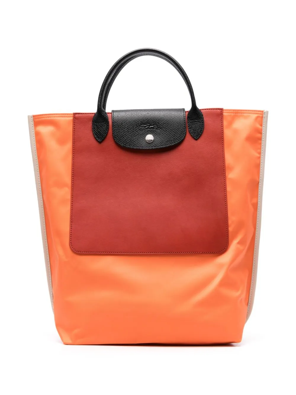 Longchamp medium Cabas tote bag - Orange