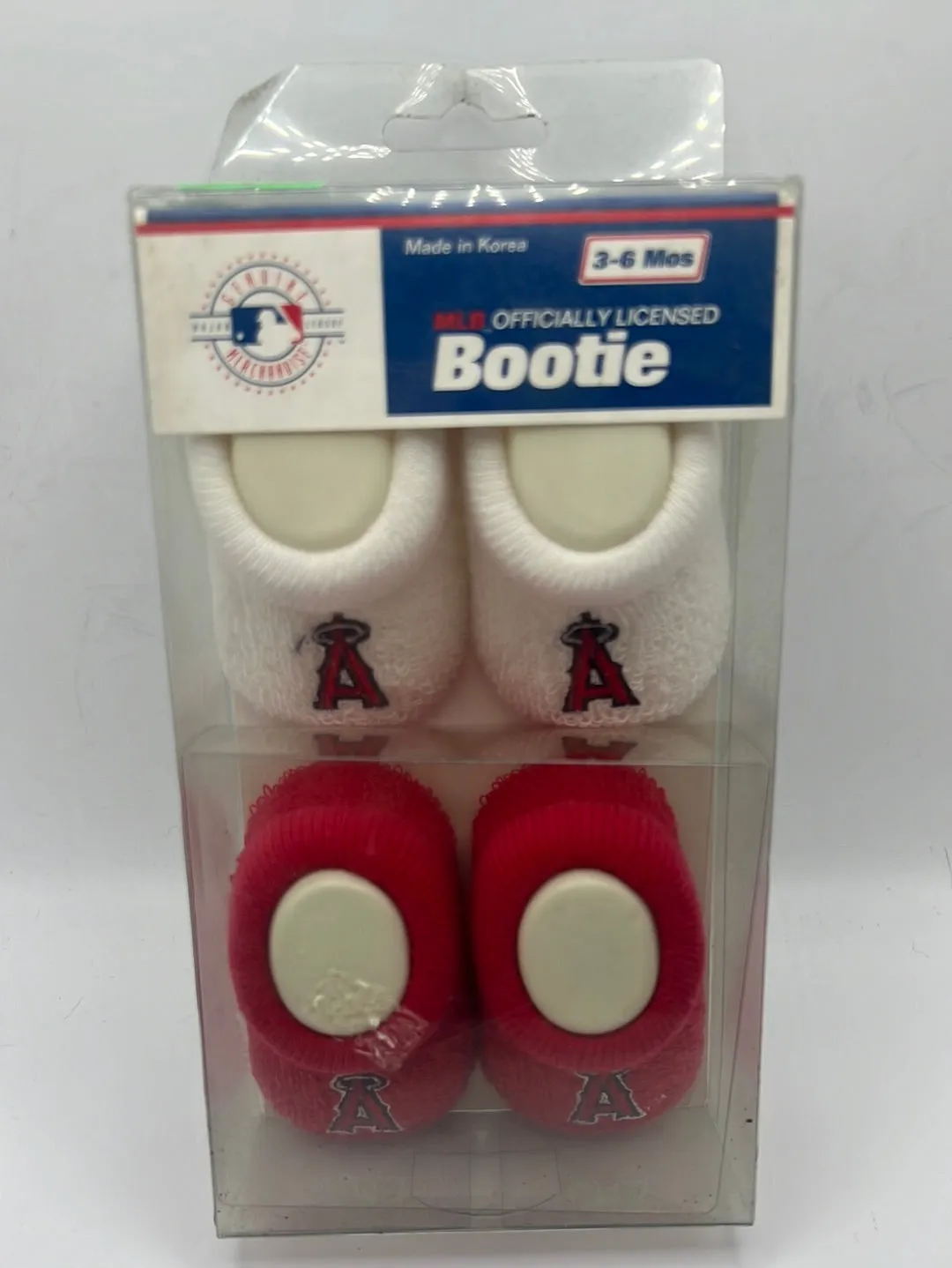 Los Angeles Angels MLB Licensed 3-6 Months Booties