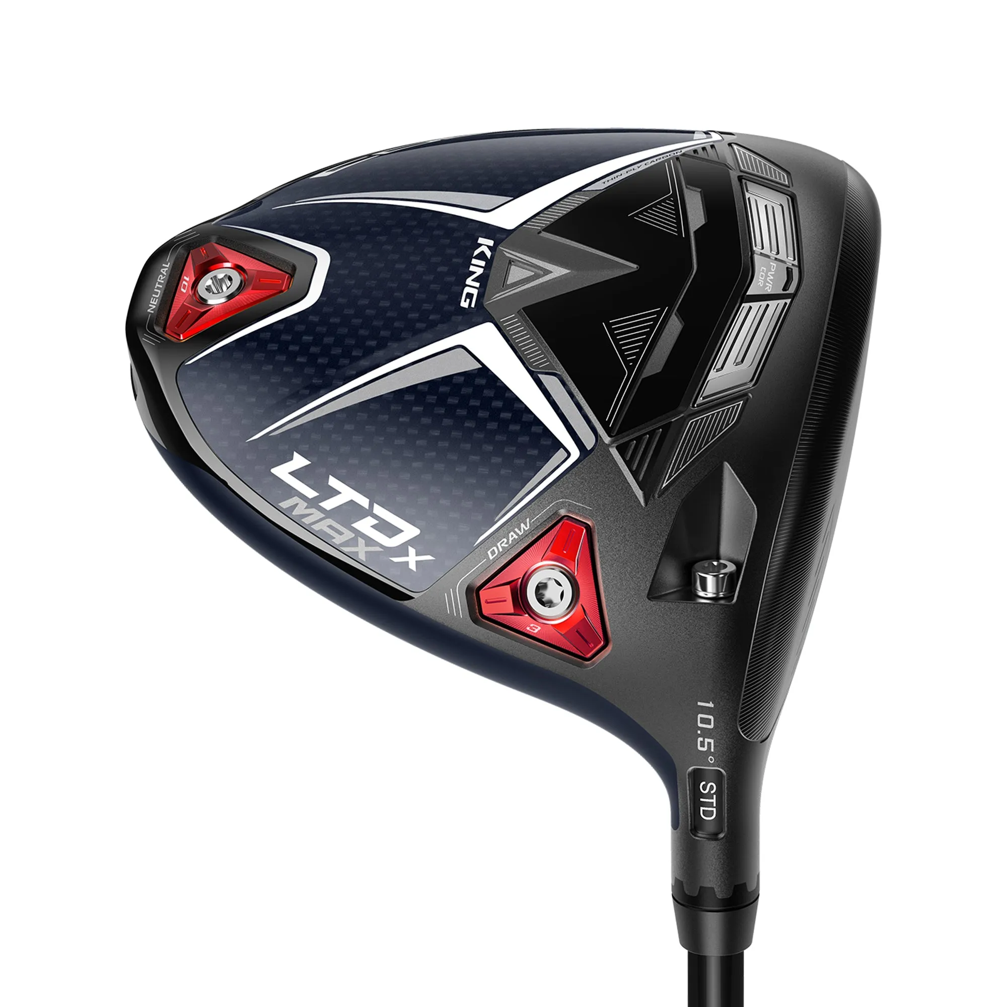 LTDx MAX Driver | Gloss Peacoat / Red | Right