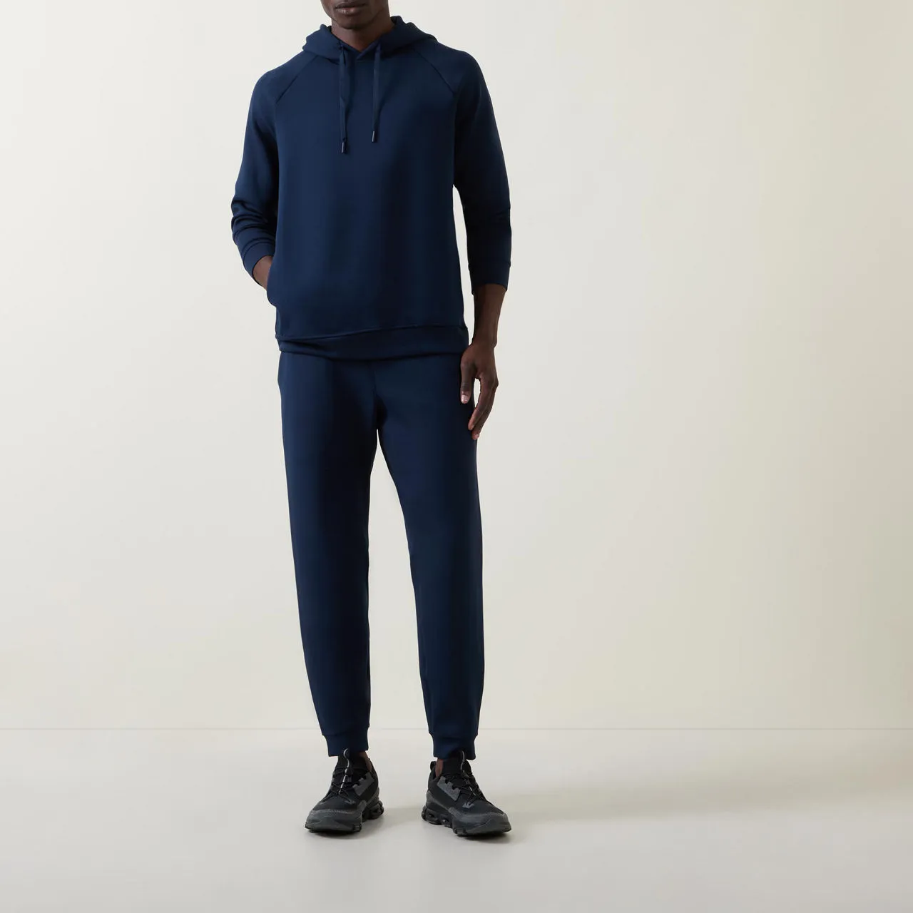 LULULEMON Smooth Spacer Pullover Hoodie - Navy