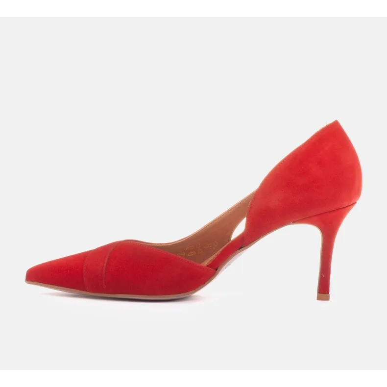 Marco Shoes Martini stilettos red