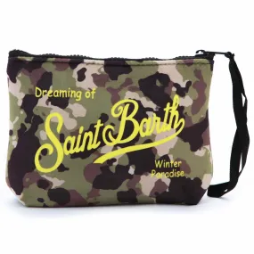 Mc2 Saint Barth Logo Clutch Bag For Girl And Teen