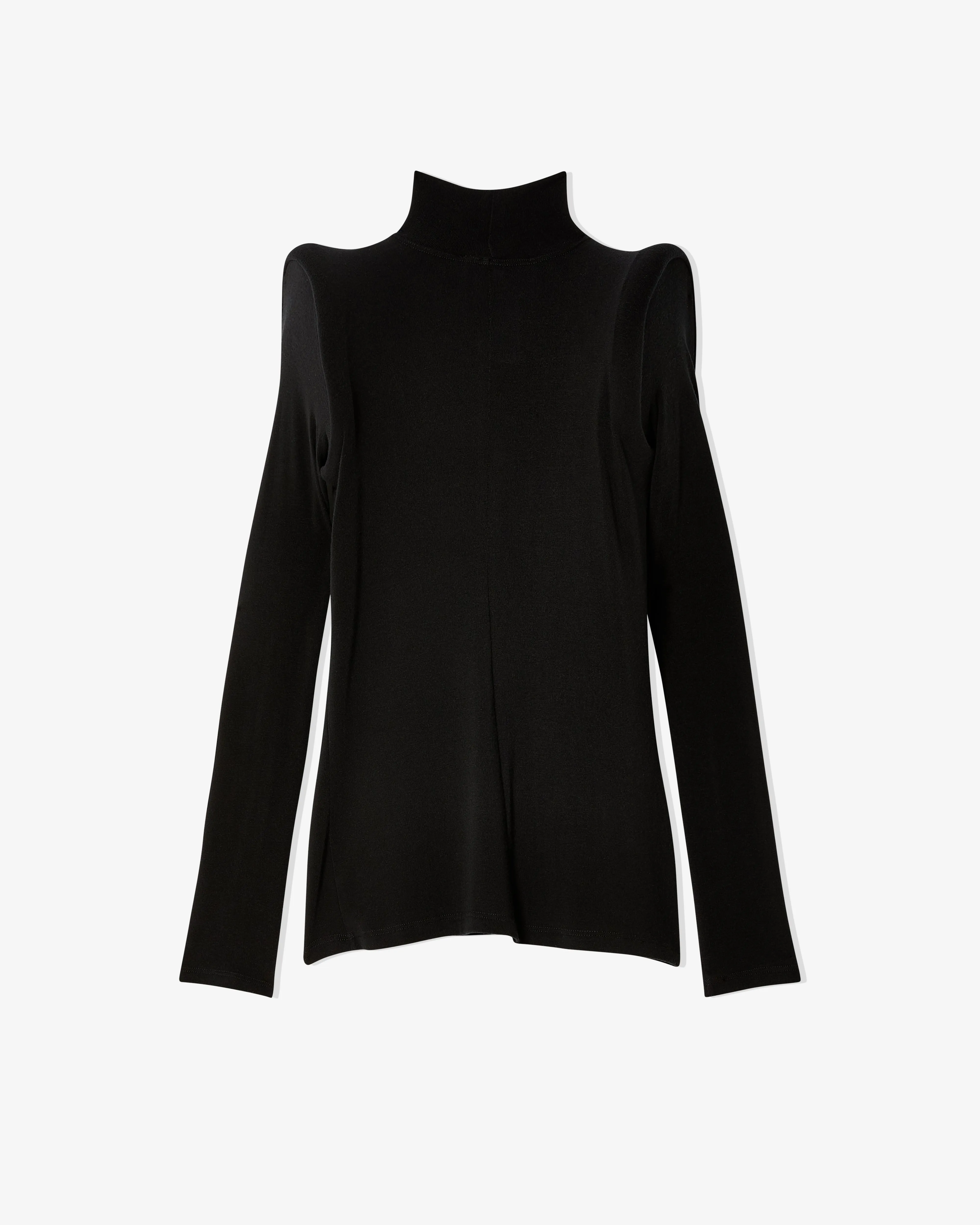 Melitta Baumeister - Women's Circle Shoulder Turtleneck - (Black)