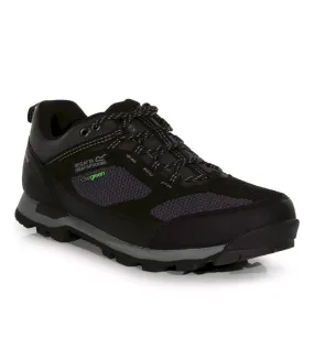 Mens blackthorn evo walking shoes black/dark steel Regatta