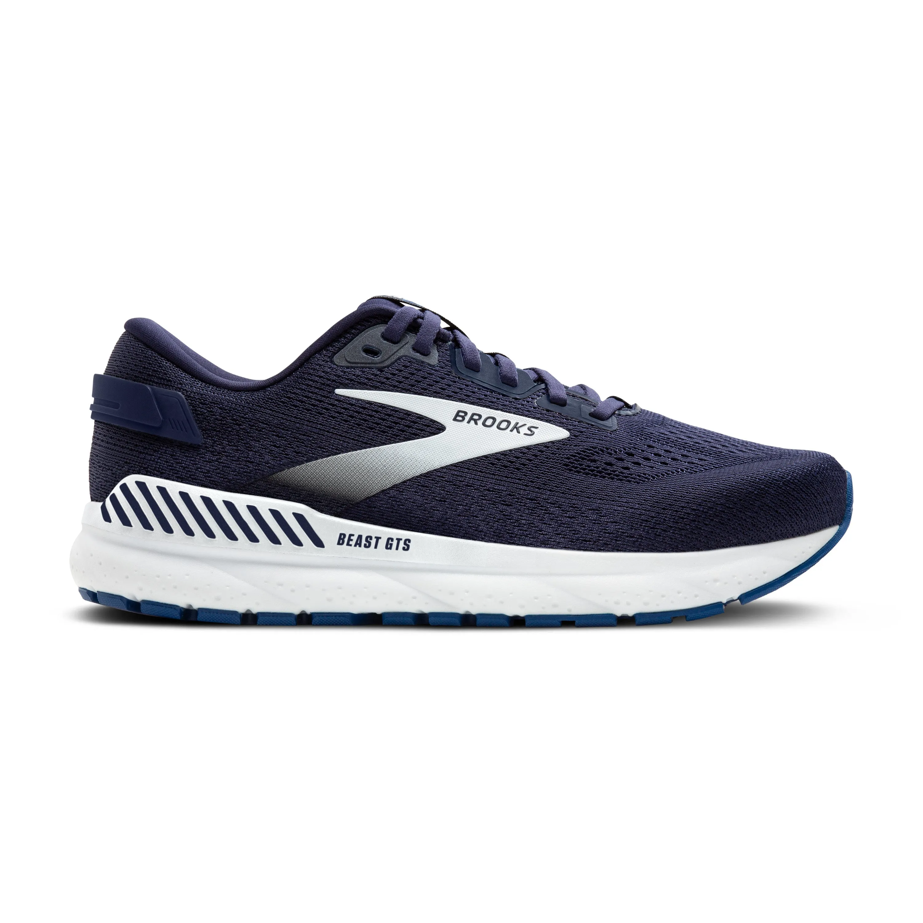 Men's Brooks Beast GTS 24 Color: Peacoat / Navy / White