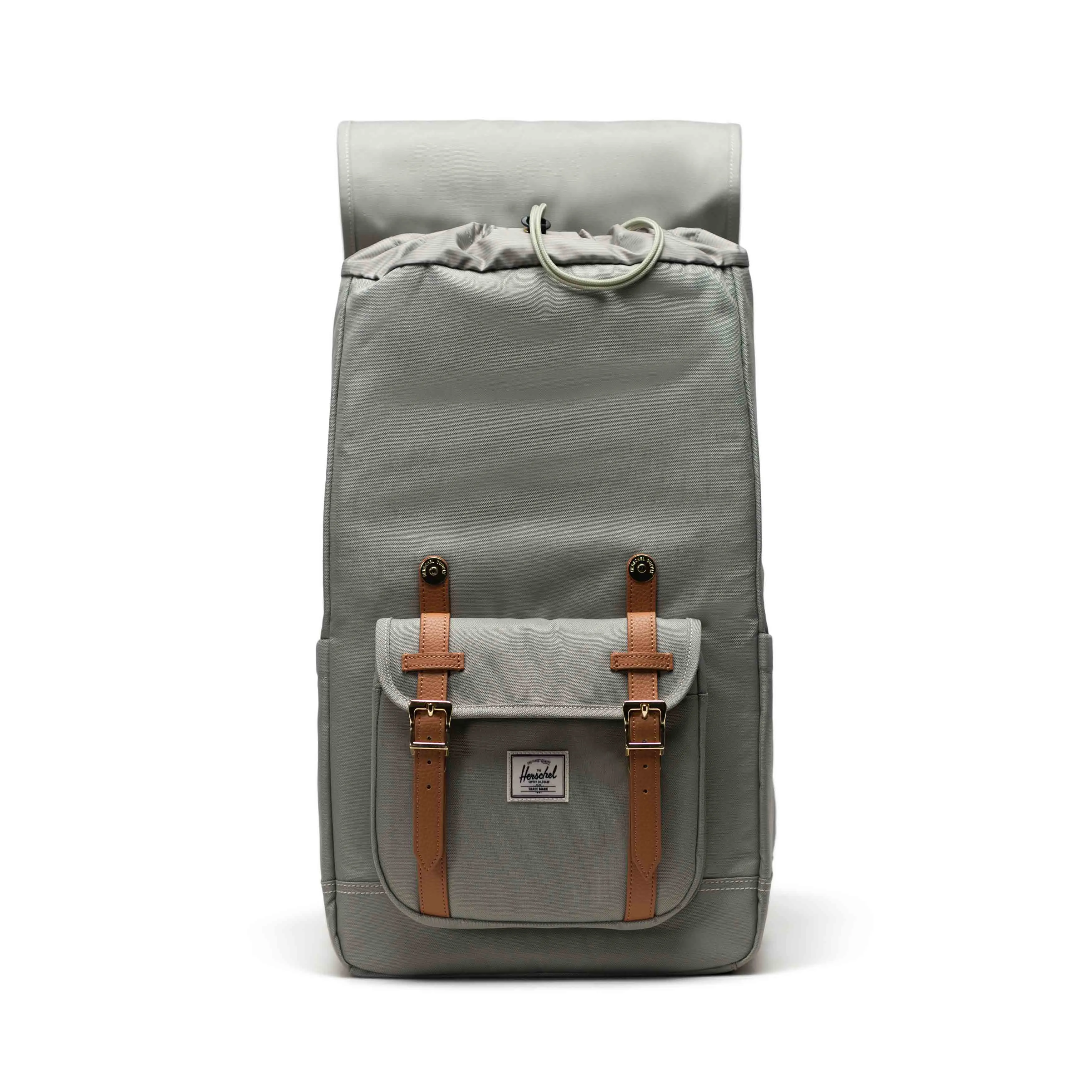 Mochila Herschel Little America Seagrass/White Stitch