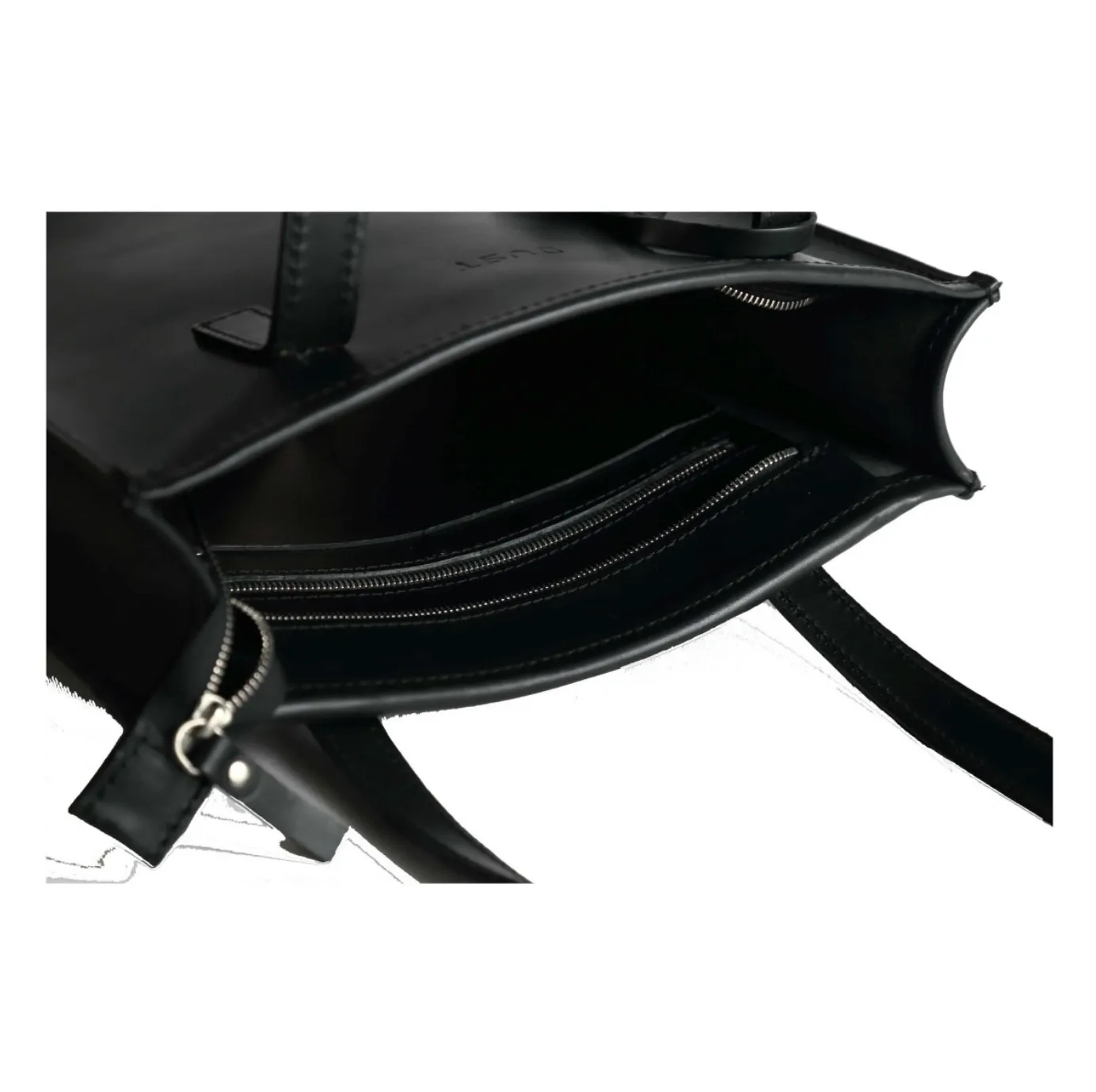 Mod 105 Tote Bag Cuoio Black