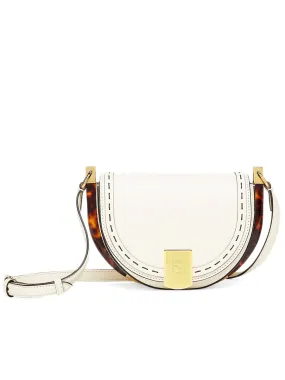 Moonlight Satchel in White Leather