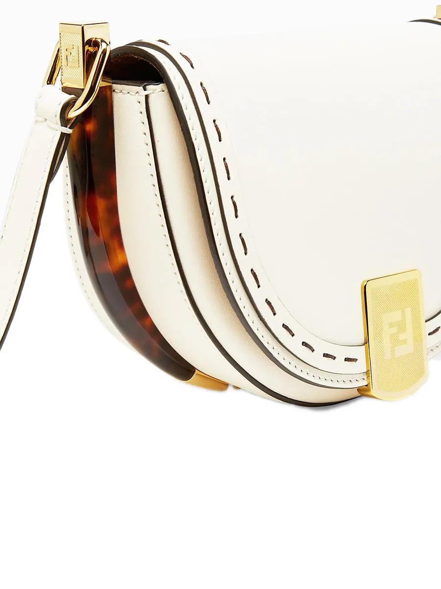 Moonlight Satchel in White Leather