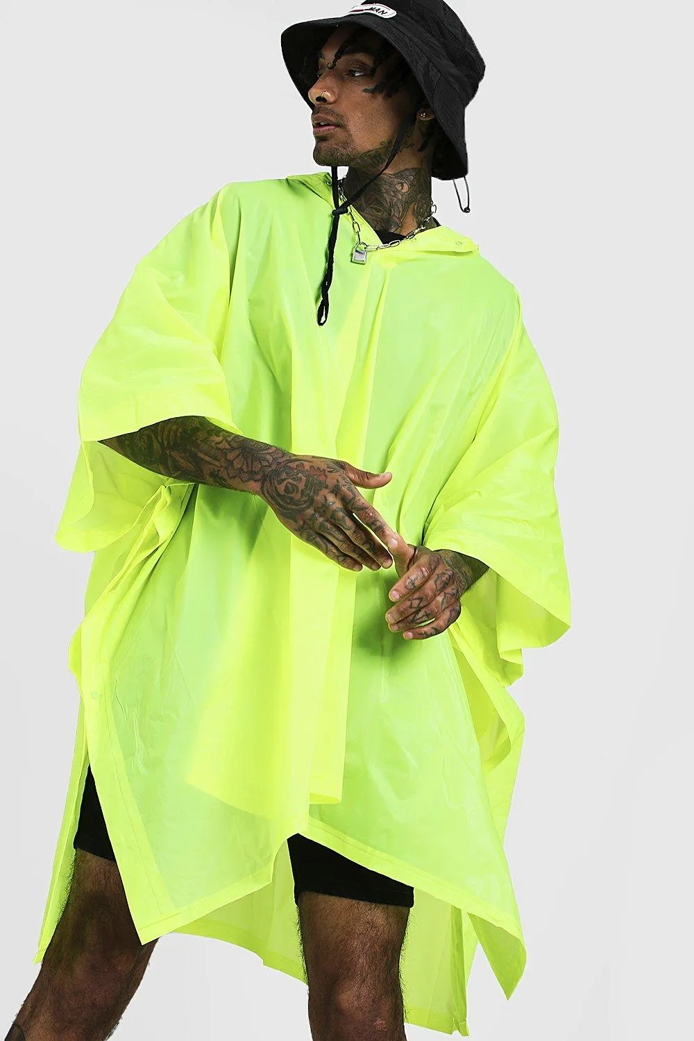 Neon Festival Poncho