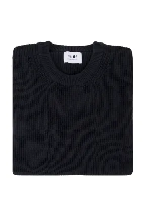 NN07 Knut Crew Neck Pullover Navy