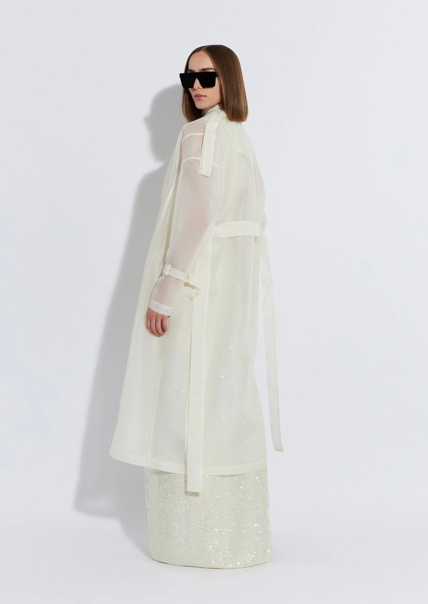 --Organza Trench-