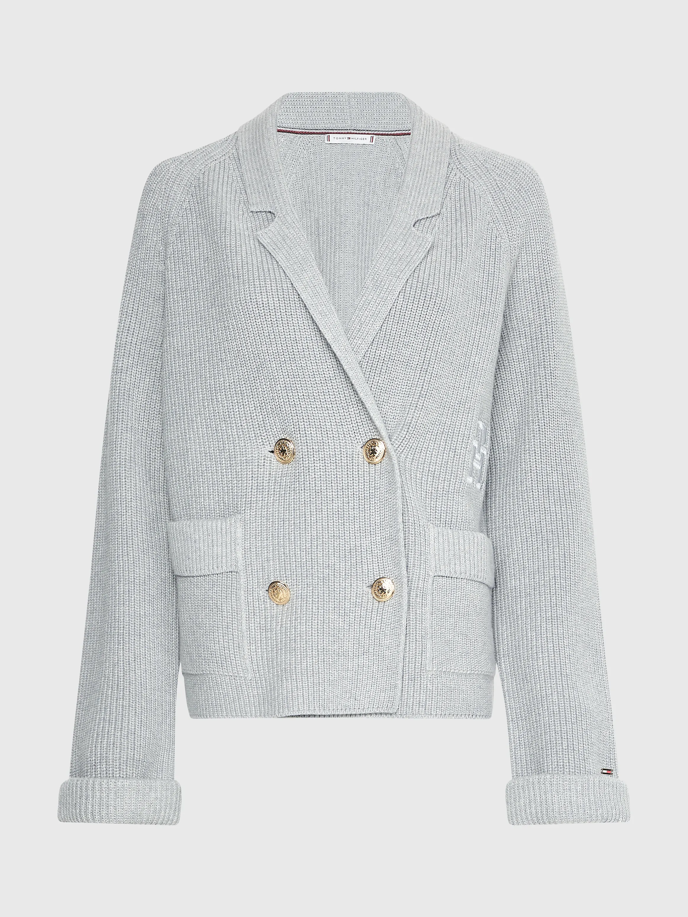 Peacoat Knitted Cardigan | Knitwear | Tommy Hilfiger