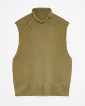 PENSTEMON KNIT TURTLENECK VEST