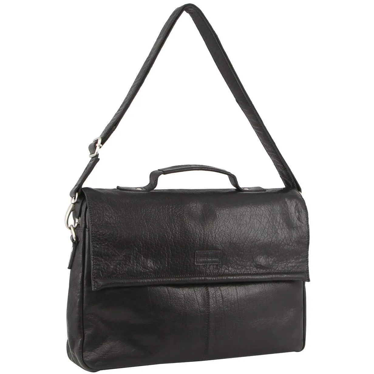 Pierre Cardin Leather Laptop Satchel PC3041