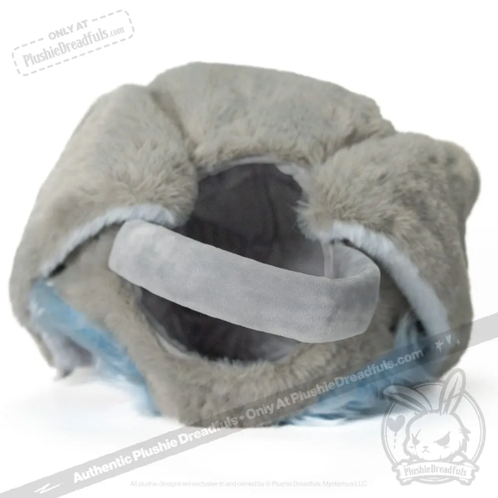 Plushie Dreadfuls -  Werebun the Werewolf Bunny - Head Bag