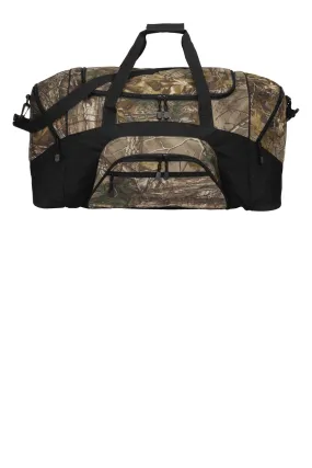 Port Authority Camouflage Colorblock Sport Duffel BG99C Realtree Xtra/ Black