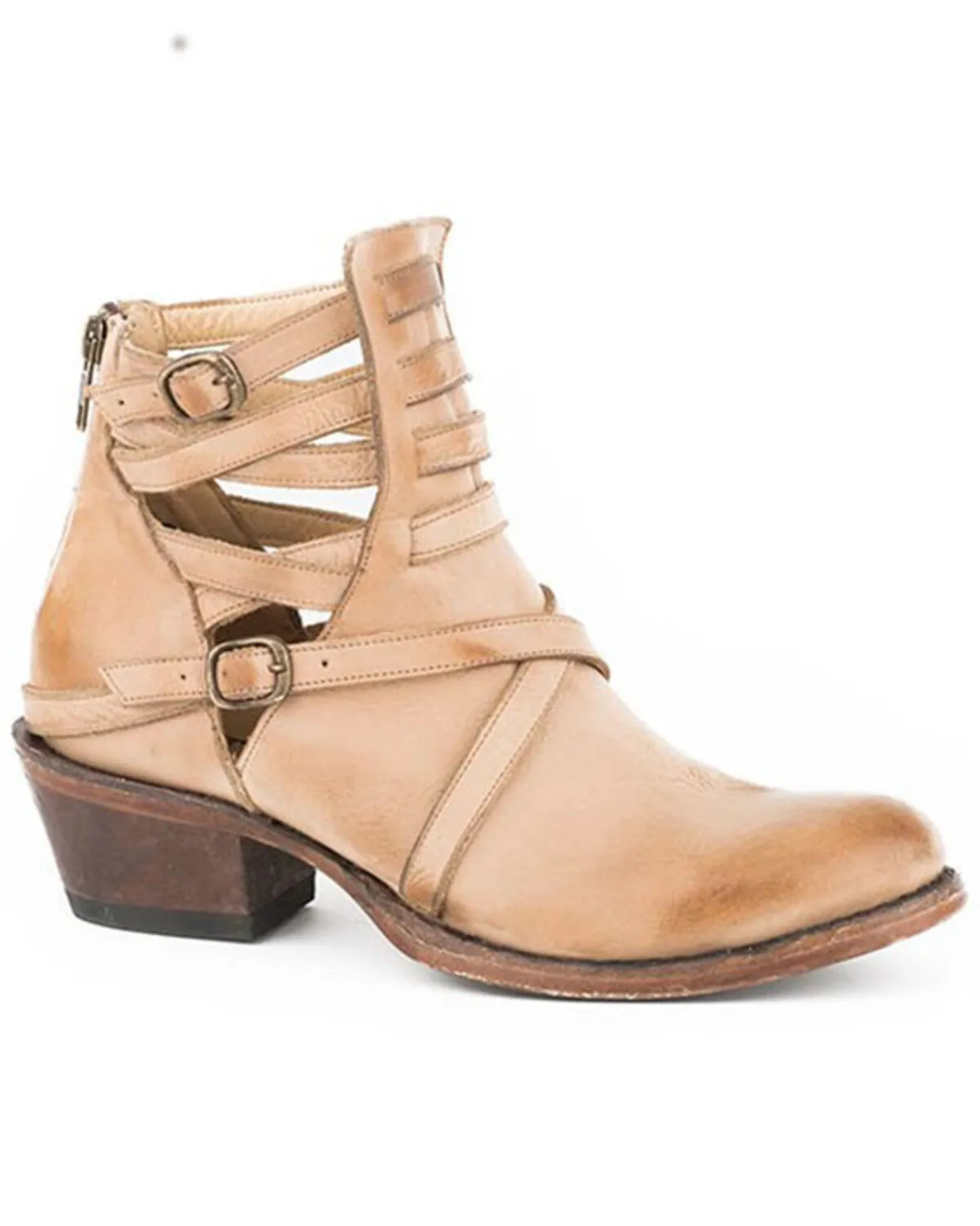 Product Name:  Stetson Women's Mercy Western Booties - Round Toe