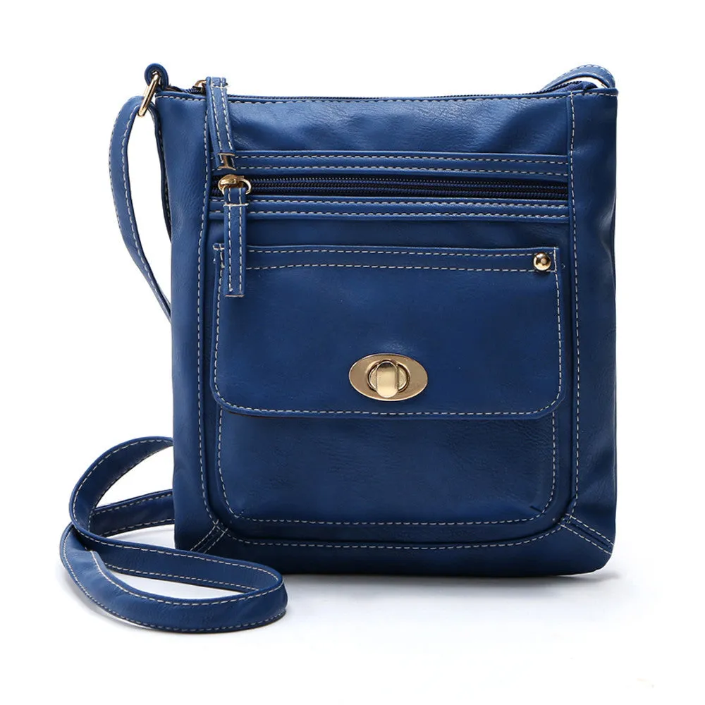 PU Leather Bags For Women Famous Women Messenger bags Retro Women Shoulder Bags Women's Handbags