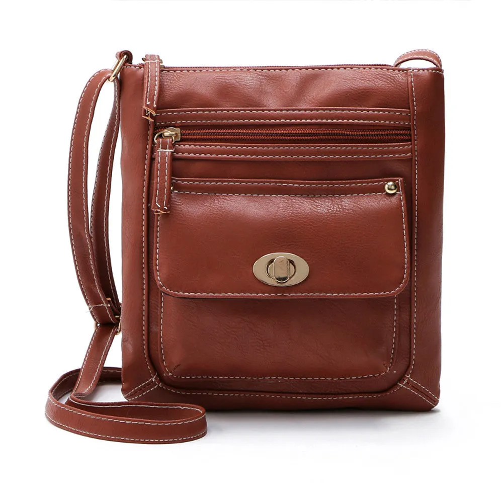 PU Leather Bags For Women Famous Women Messenger bags Retro Women Shoulder Bags Women's Handbags