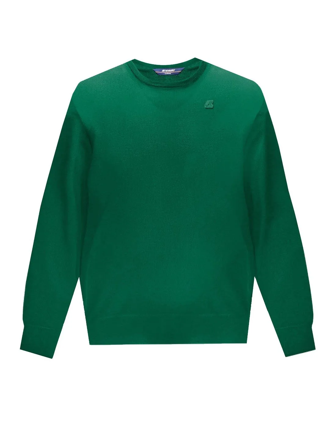 Pullover K-way uomo K6113BW Sebastien merino verde