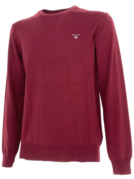 PULLOVER UOMO ROSSO MODELLO GIROCOLLO