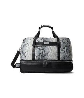 Roberto Cavalli 22 Drop Bottom Rolling Duffel