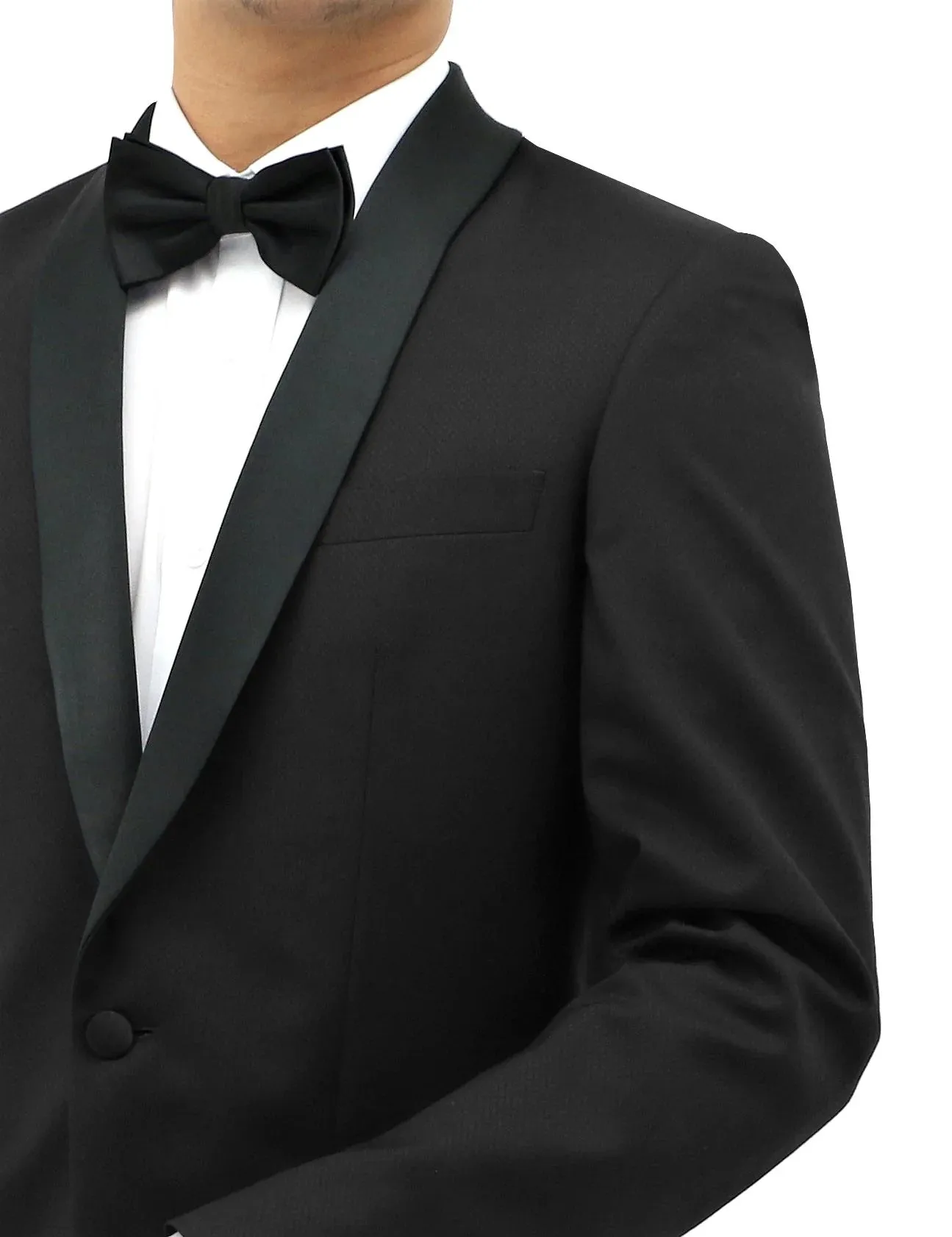 Routleys Shawl Collar Black Dinner Suit